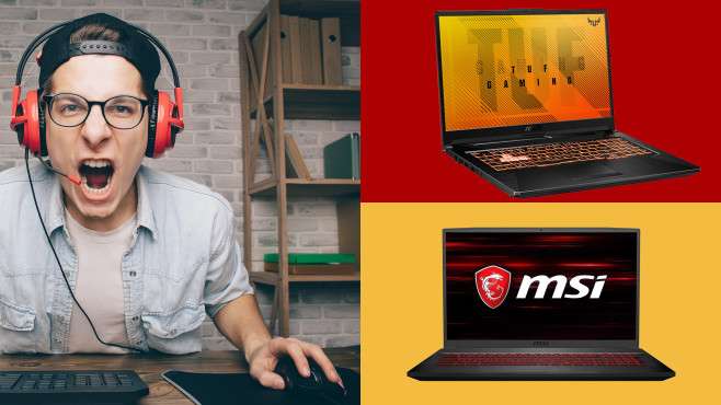 Asus TUF A17 gegen MSI GF75: Gaming-Notebooks im Test