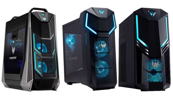 Acer Predator Orion: Frische Grafikkarten für Gaming-PCs