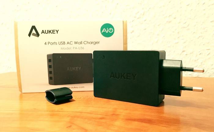 Aukey PA-U36: 4-Port USB-Ladegerät im Kurztest