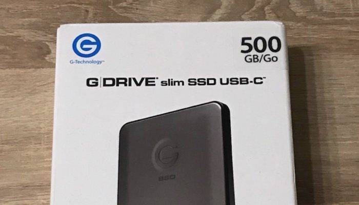 Ausprobiert: G-Drive Slim SSD USB-C