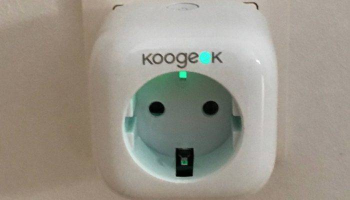 Ausprobiert: Koogeek Wi-Fi Smart Plug